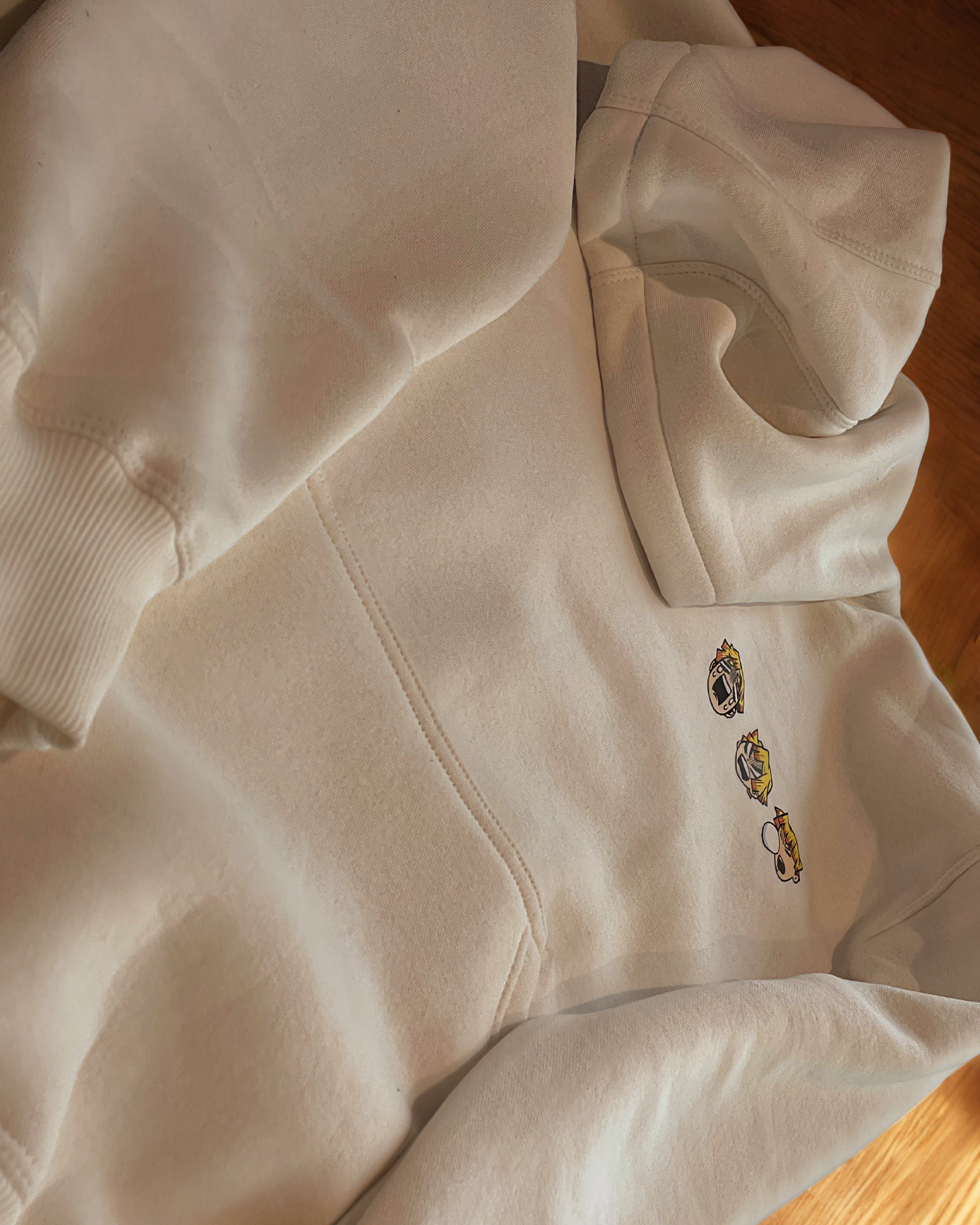 Thunder Breathing Oversized Hoodie – Zenitsu Edition (350 GSM)