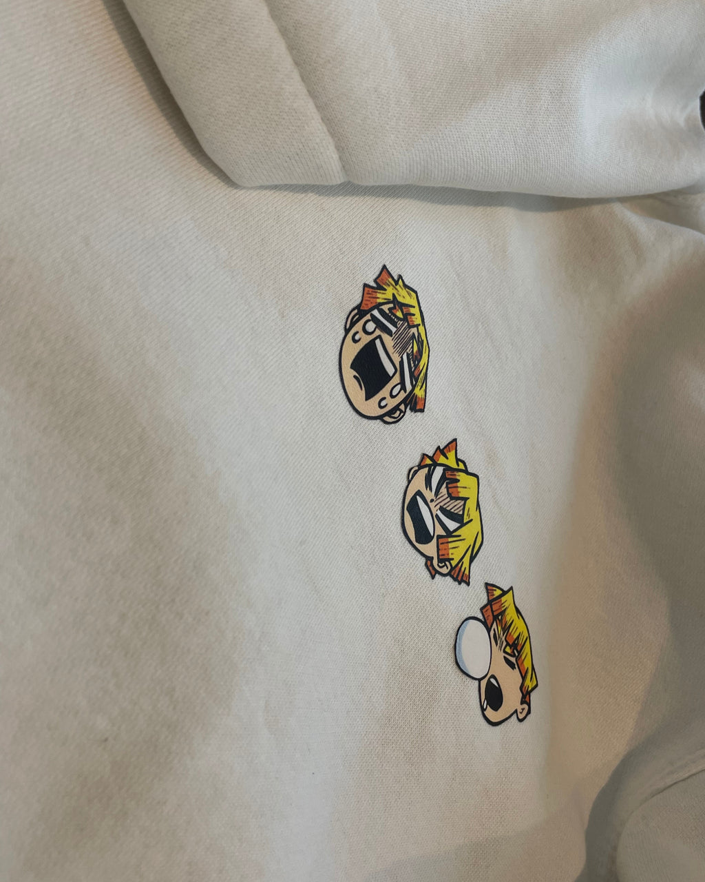 Thunder Breathing Oversized Hoodie – Zenitsu Edition (350 GSM)