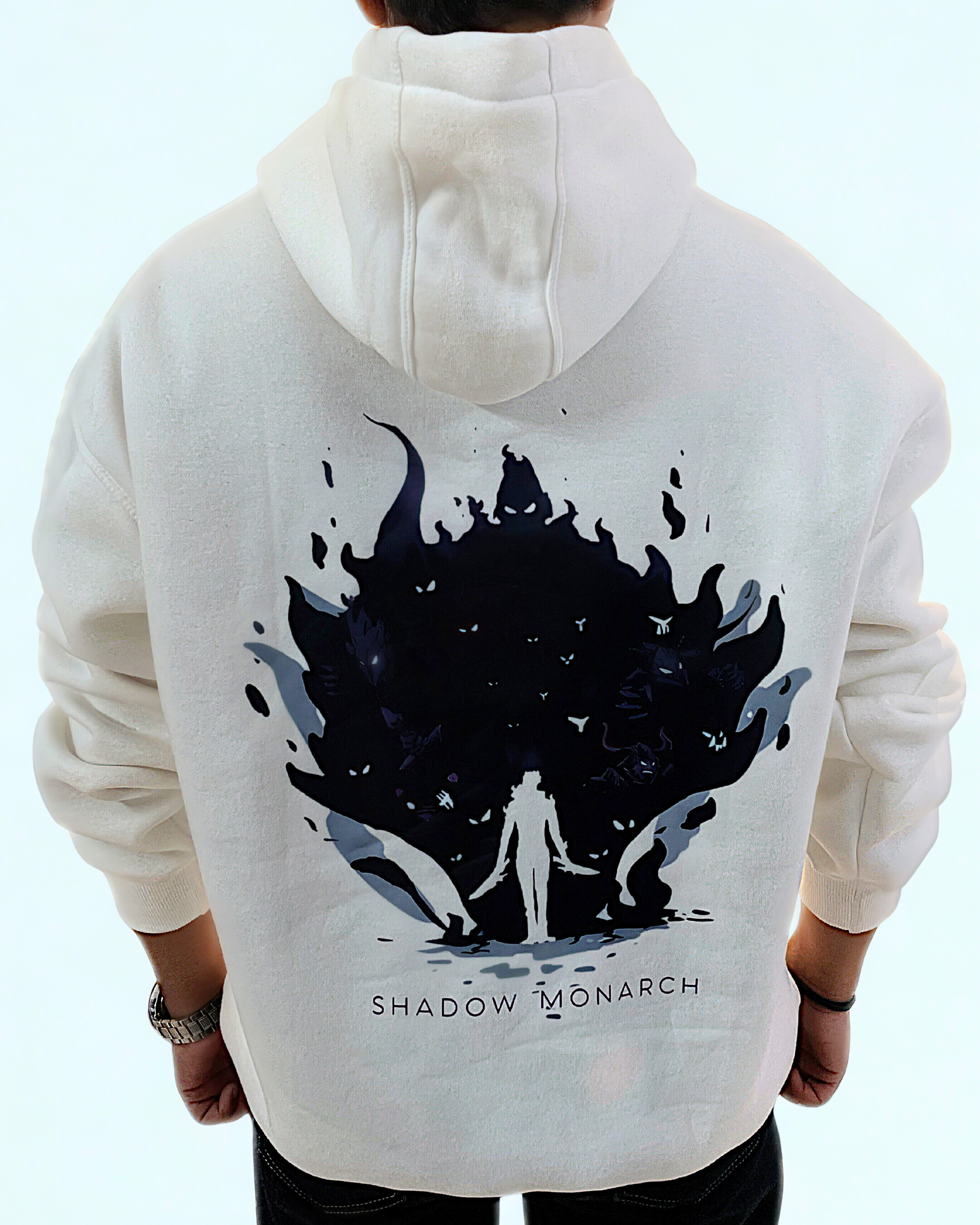 SHADOW MONARCH  Oversized Hoodie - 350 GSM