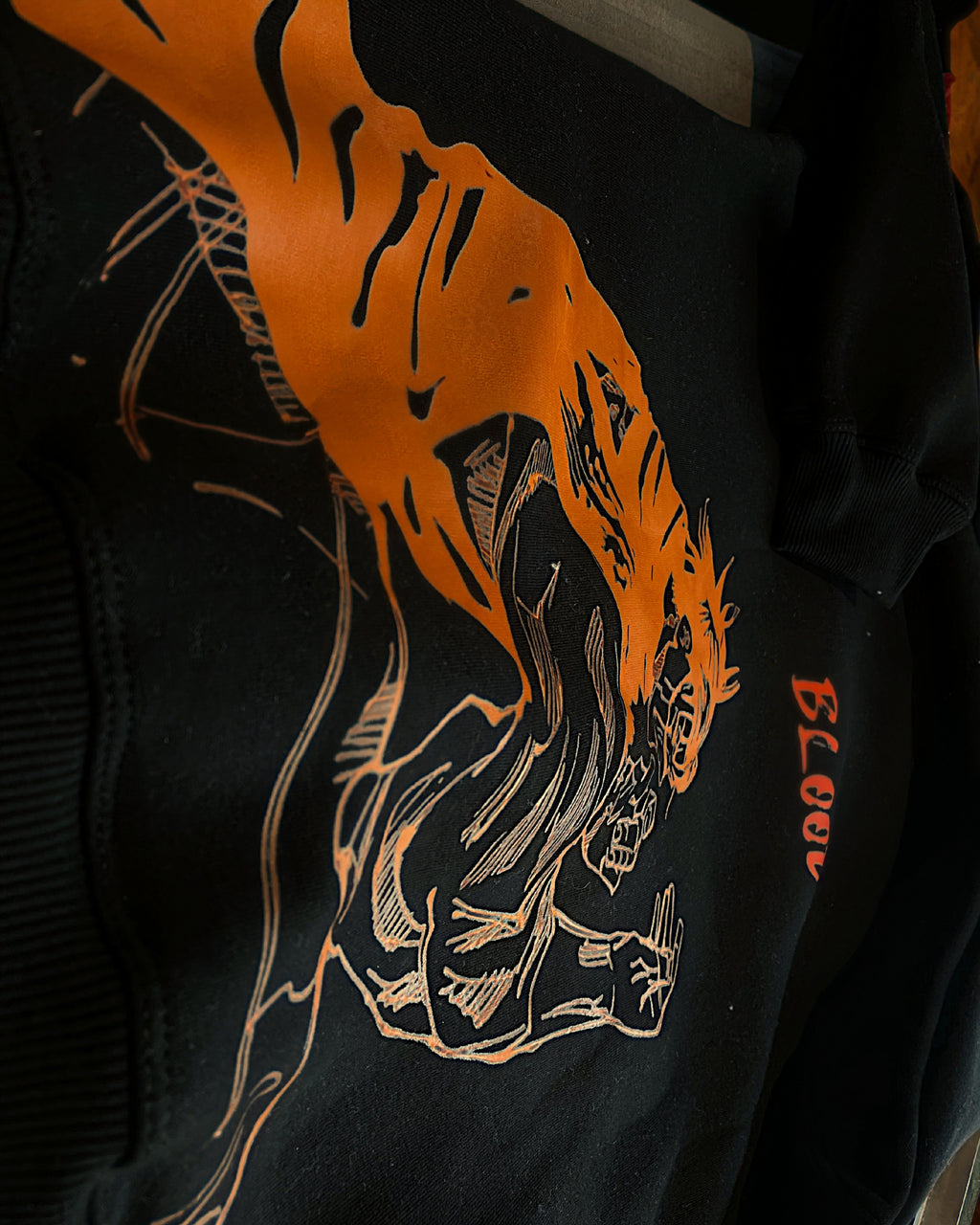 THE BLOODLINE Hoodie - Born from blood, Built for the streets