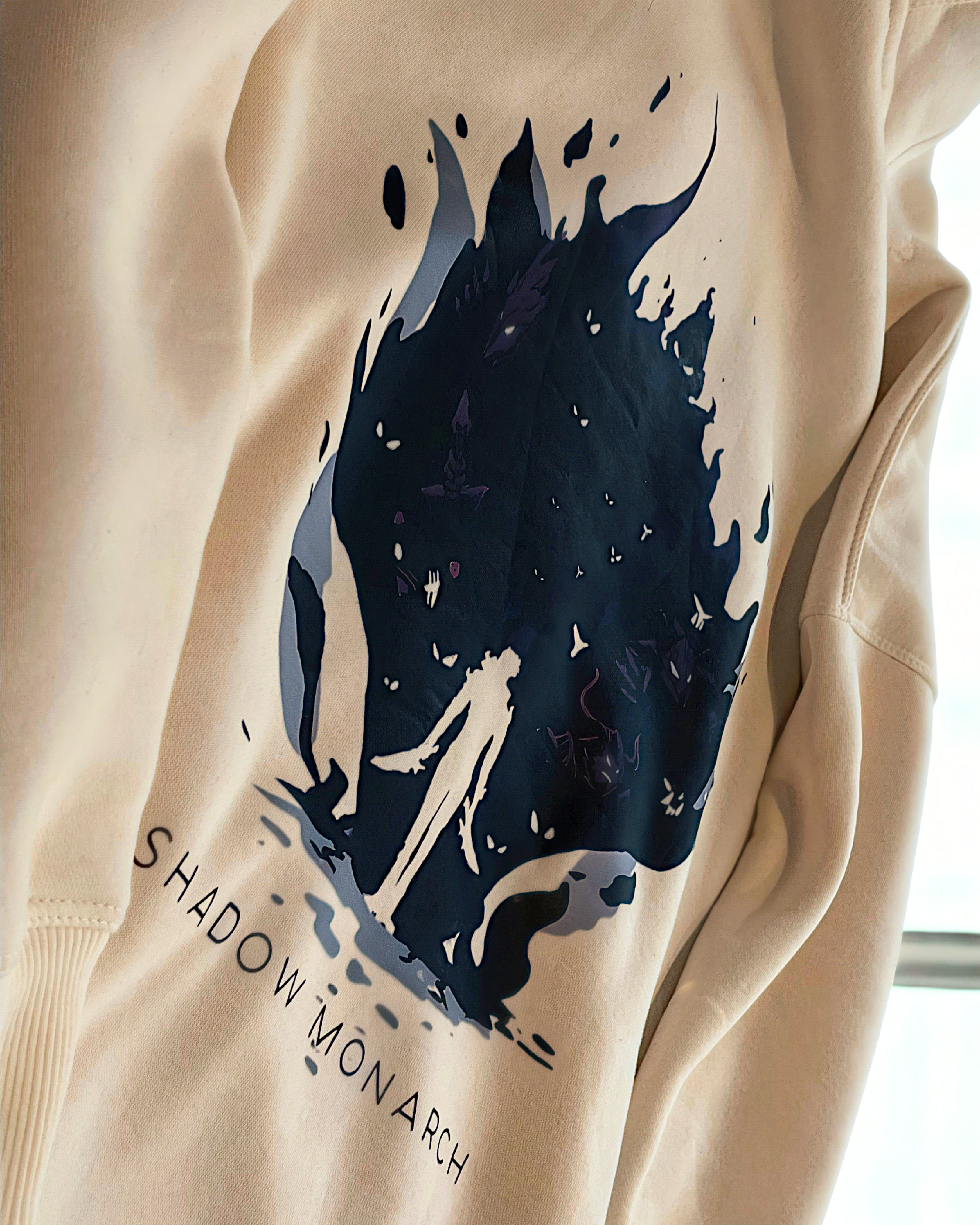 SHADOW MONARCH  Oversized Hoodie - 350 GSM